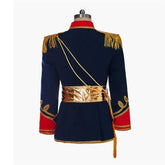 Halloweez Royal Military Uniform Costume for Men - Regency Colonial Tuxedo with Hat | Medieval Series - Halloweez